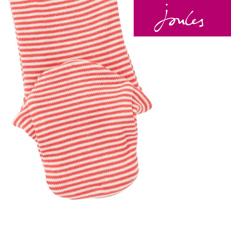 Joules Zippy Babygrow - Red Tractor -5